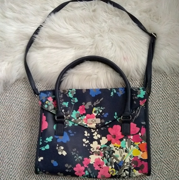 Merona floral satchel bag - Picture 6 of 8